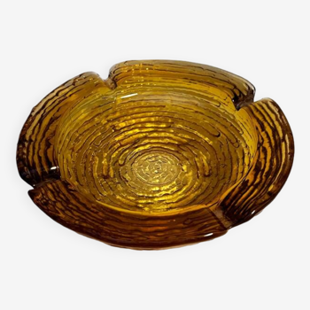 Amber ashtray