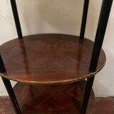 Saddle Napoleon III has three trays in marquetry XX century