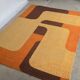 Tapis space age vintage 1970