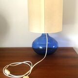 Vintage blown glass lamp from the 70s