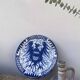 Blue bird decorative plate