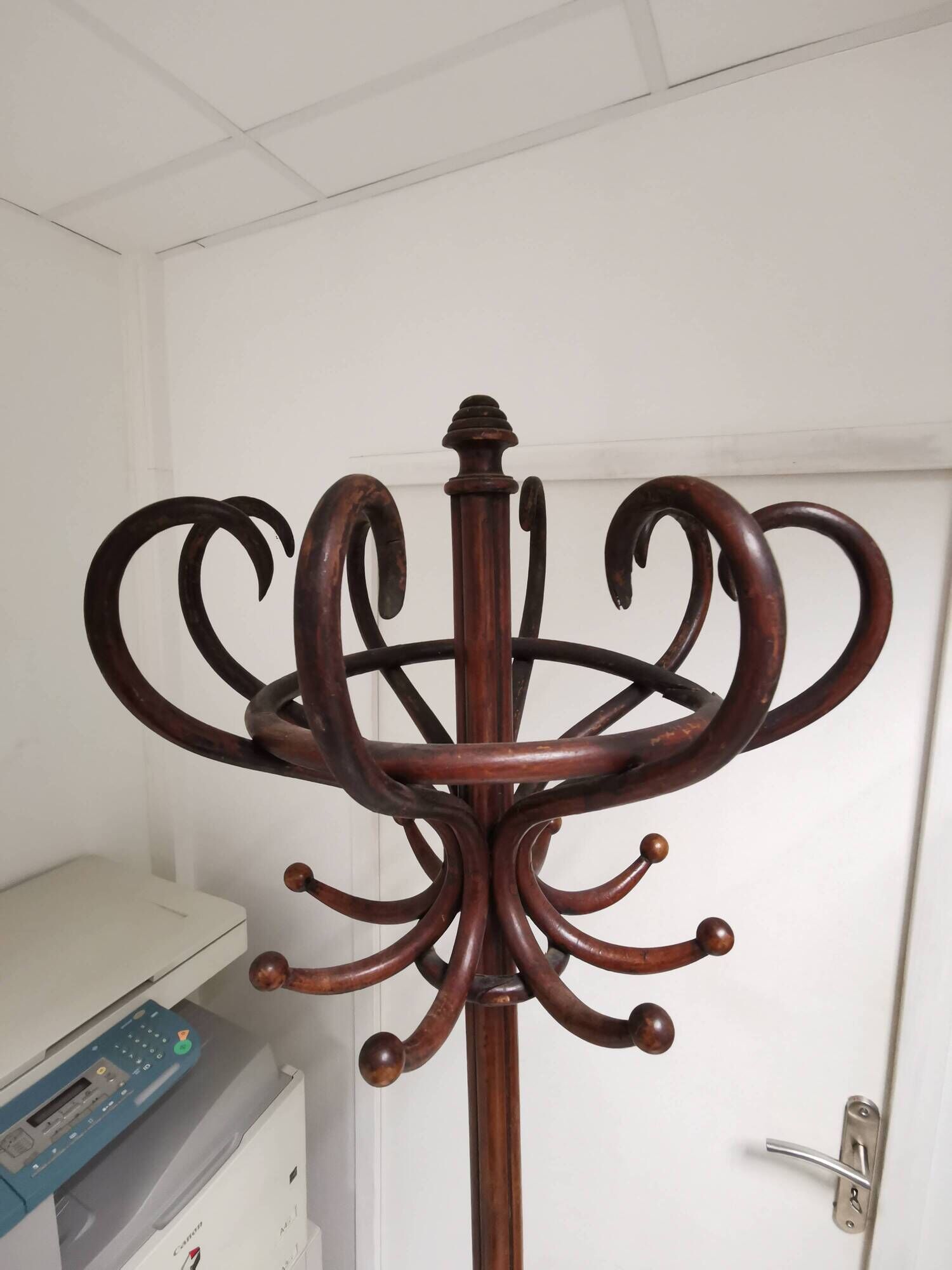 Parrot art nouveau coat racks bar bistro style