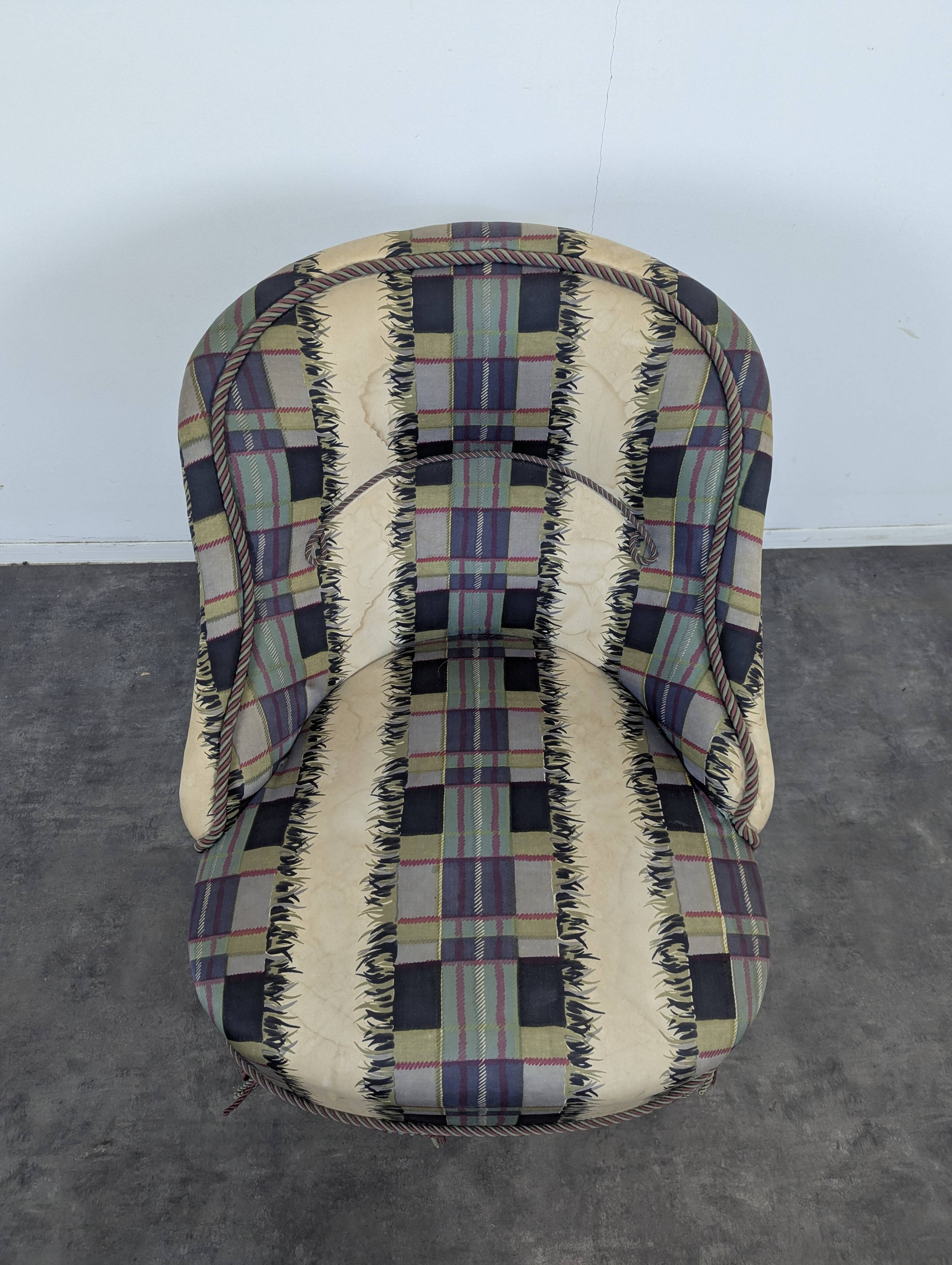 Napoleon III toad armchair