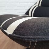Danish design, Madsen and Schubell MS 68, lounge chair with swivel foot and tiltable back