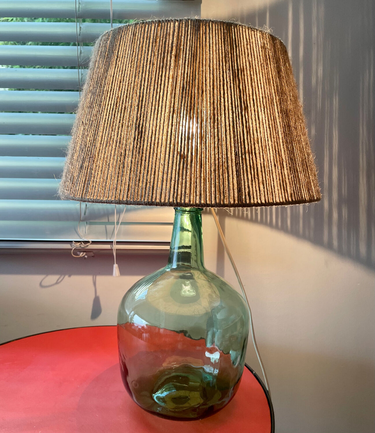 Lampe dame jeanne