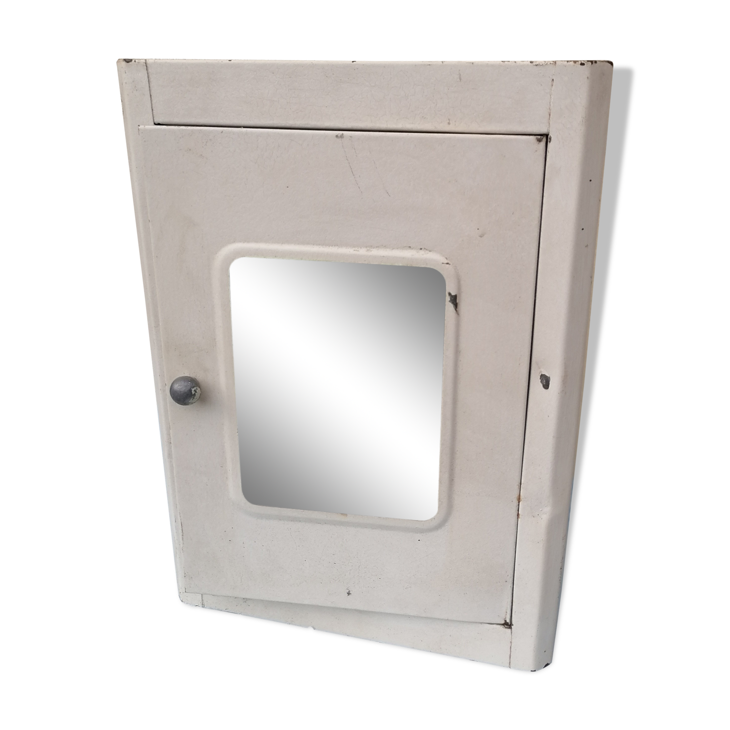 Toilet cabinet pharmacy old mirror tole