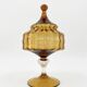 Amber glass dragée / sweet box Empoli (Italy) - Years