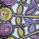 Carlo Pagani's  glass flower pattern 1950