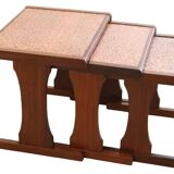 mid century  Copper nesting tables 'Birstall'
