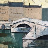 R. Lidoreau The new bridge, Paris