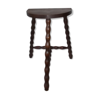 Tripod wood stool
