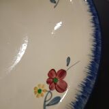Low compote dish Digoin Sarreguemines