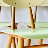 Vintage Bistro Kitchen Chairs from TON, 1960