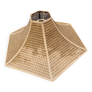 Grand Abat-jour Hexagonal - faux