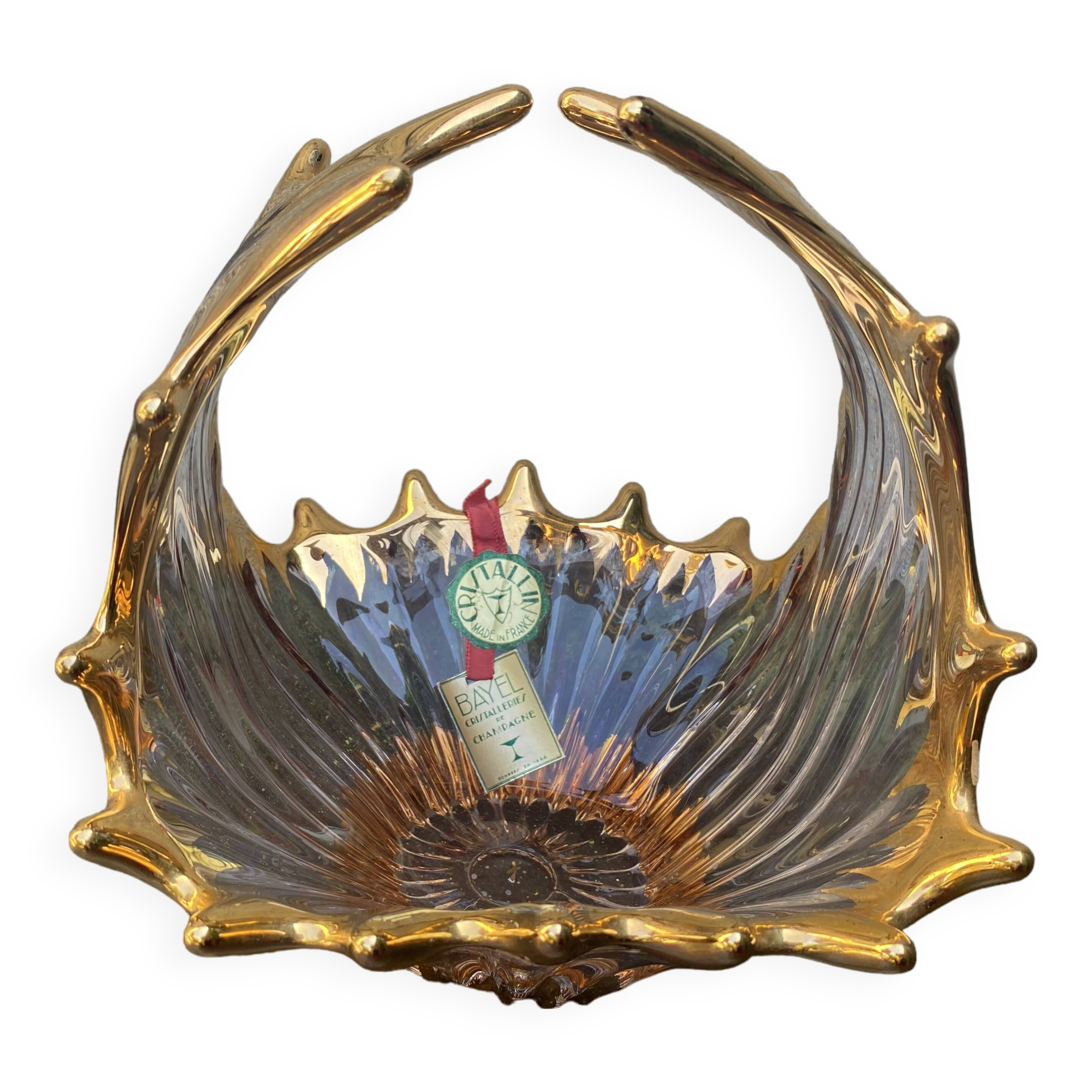 Bayel crystal bowl, 1950s