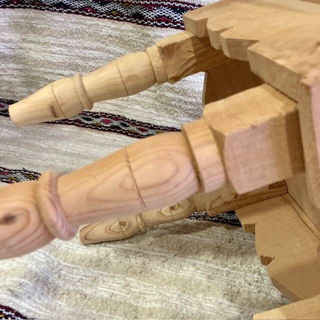 Cedar Wood Coffee Table