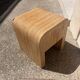 Vintage rattan bedside table from the 70s/80s