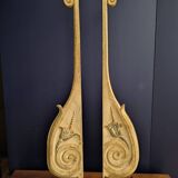 Pair of 18th century decorative motifs.