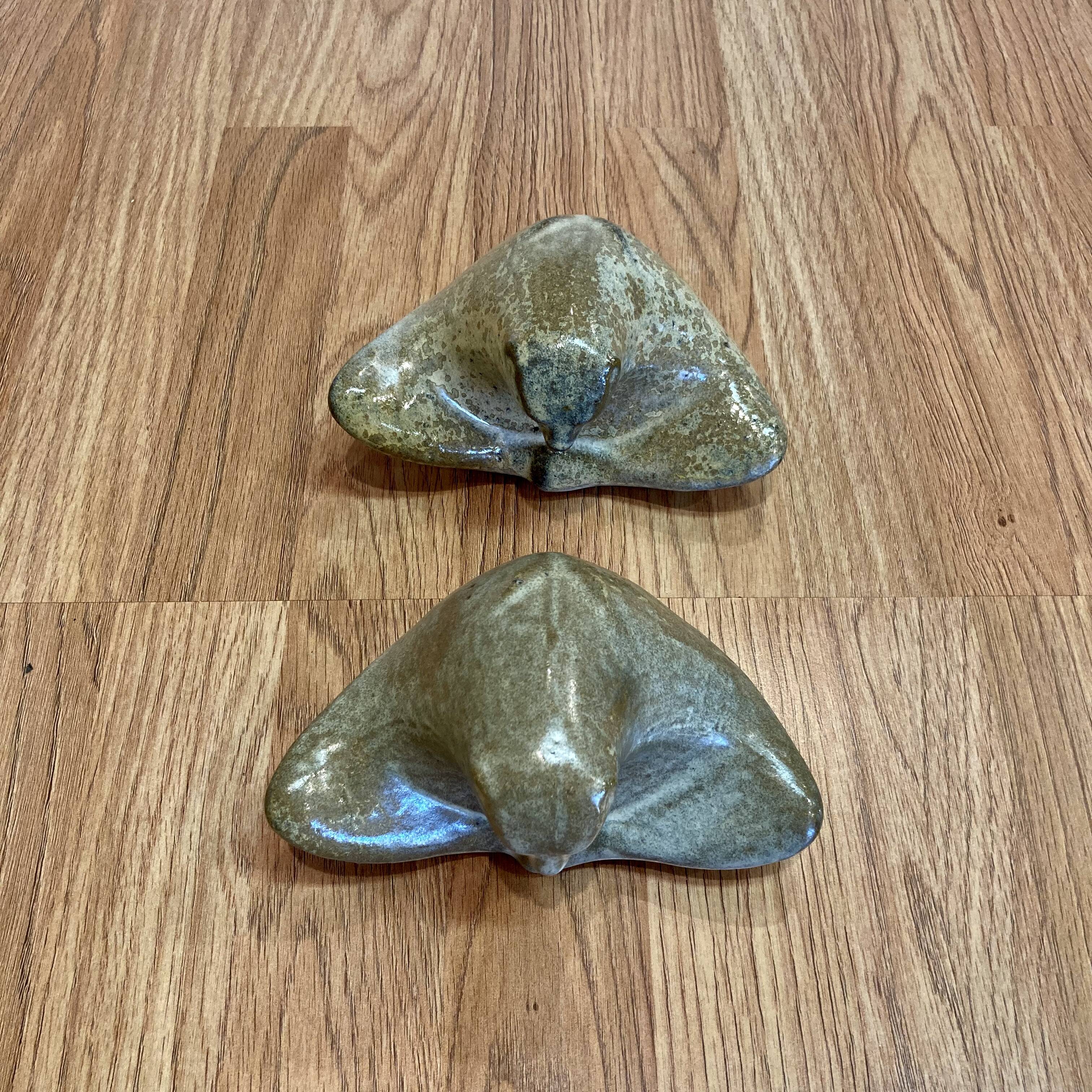 Pair of ceramics "Scandinavian Design 1950".