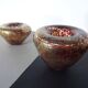 Maltese Glass Ashtrays from Mdina, 1960s, Set of 2