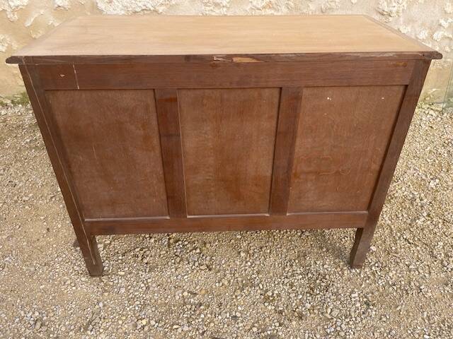 Louis XV style oak chest of drawers