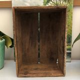 Old wooden box, industrial