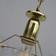 Vintage chandelier from the 70s/80s, 6 flowers