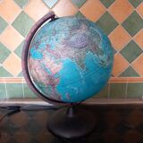 Globe world map