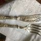 Silver fish cutlery 19th century