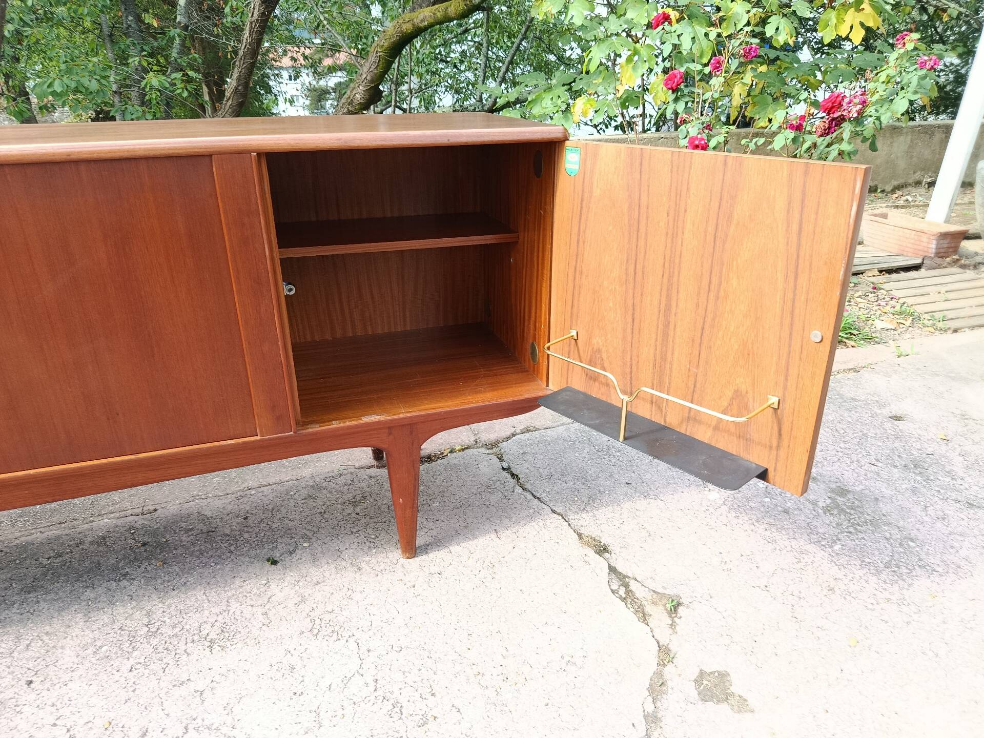 Scandinavian teak sideboard