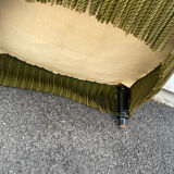 Velvet toad armchair