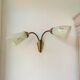 Wall lamp hollywood regency gold, 70s