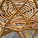 Rattan desk and chair 1960