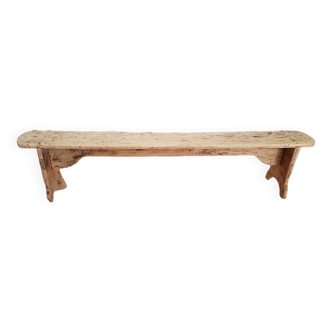 Wooden bench