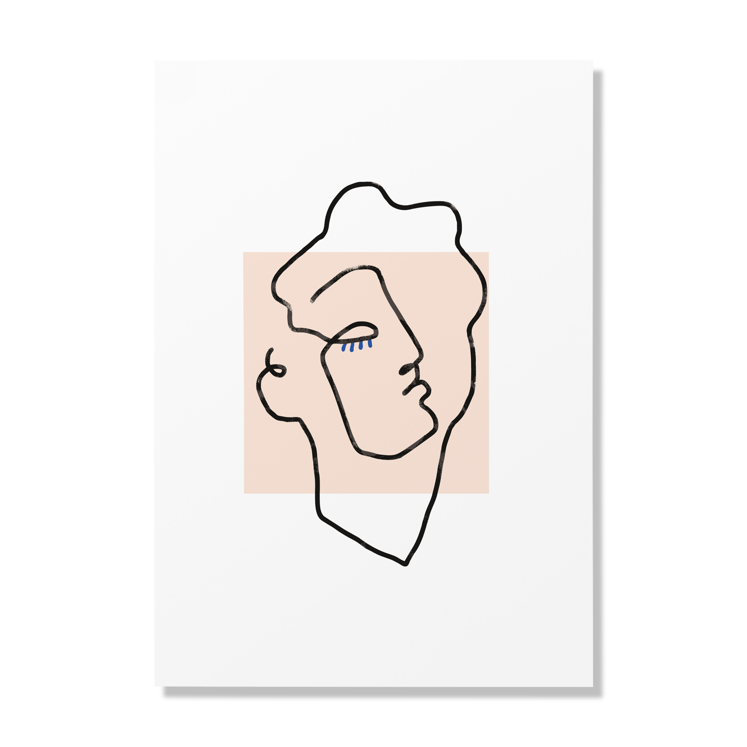 Poster A3-Apollo beige-29.7 cm x 42 cm