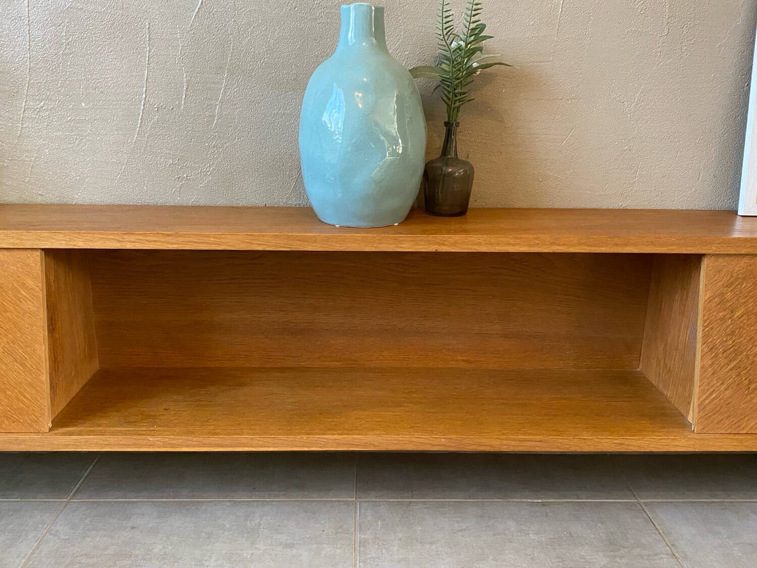 Vintage wooden sideboard (shallow)