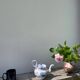 Moustiers blue ceramic teapot