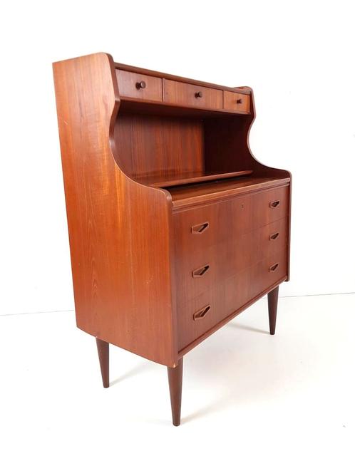 Danish teak secretary