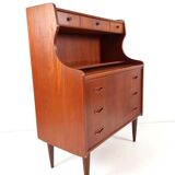 Danish teak secretary