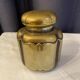 1970s oriental style silver brass bottle