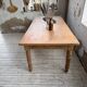 Table de ferme en merisier