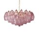 Italian Style Murano Glass Sputnik Candlestick Poliedro