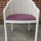 Vintage cane armchair 80