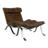 Fauteuil et repose-pieds design années soixante par Arne Norell