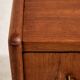 Restored commode in teak and oak