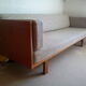 Canapé 3 places GE 259 de Hans Wegner pour Getama