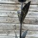 Metal floor lamp, foliage model