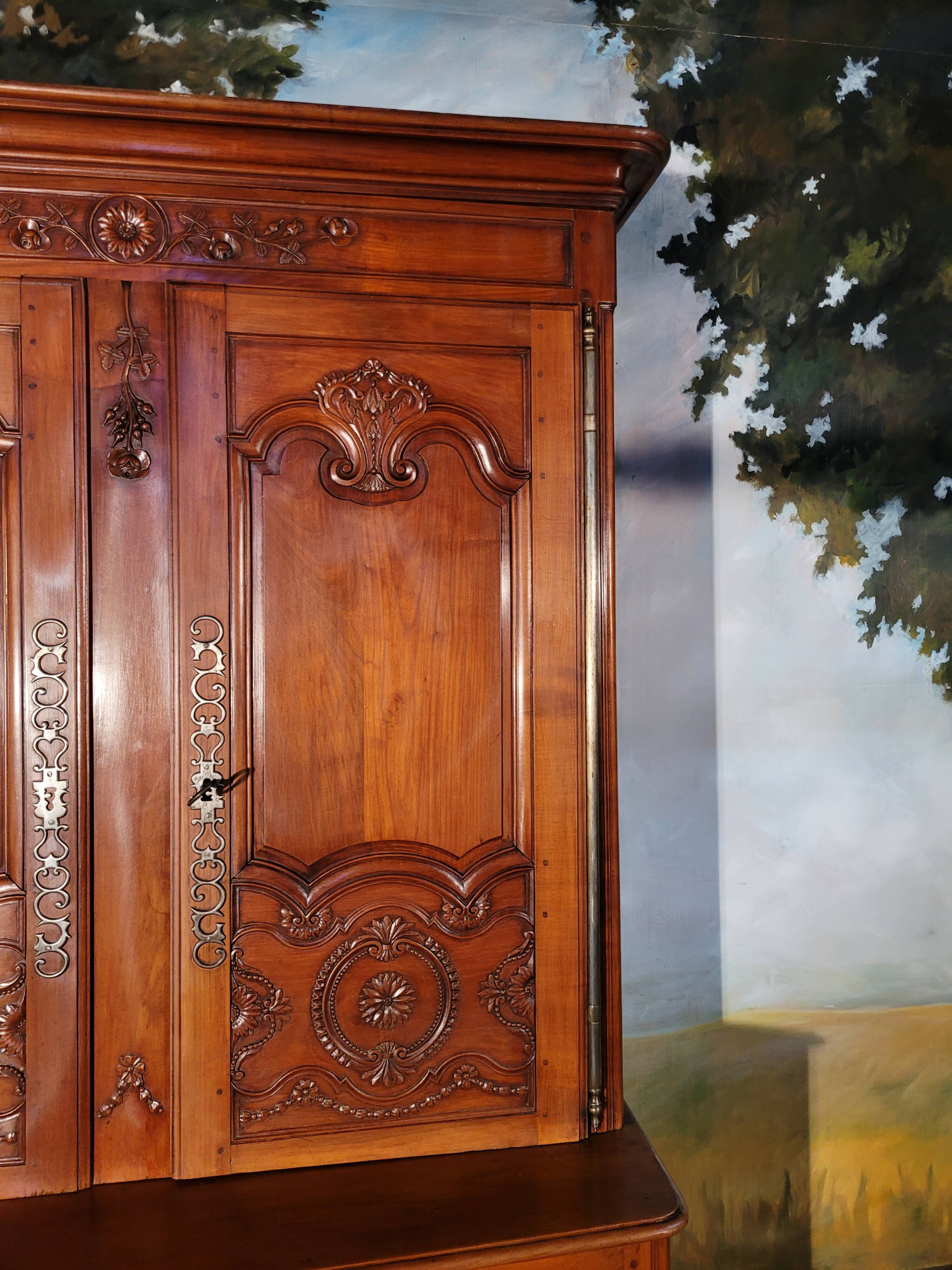 Buffet two bodies Louis XV period