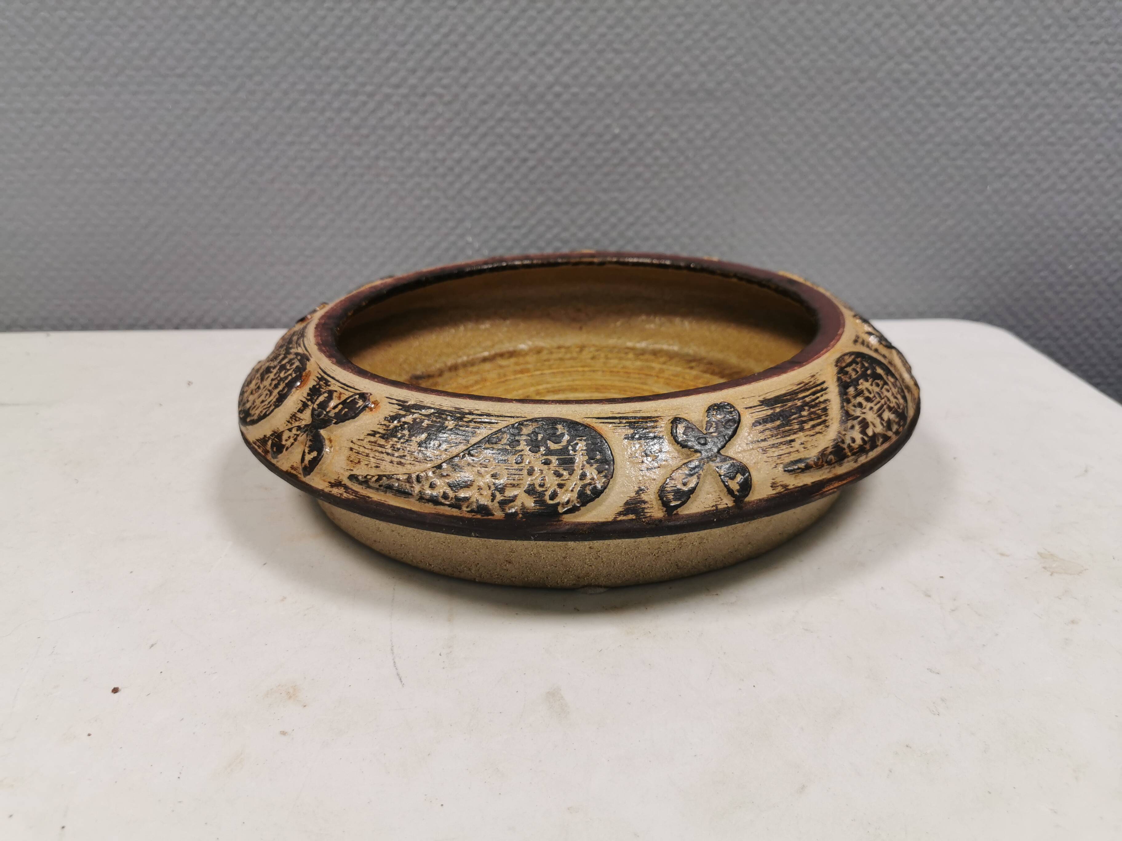 Large Haico Nitzsche bowl from Danish Søholm 1970s.