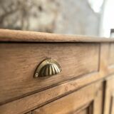 Parisian buffet in raw wood